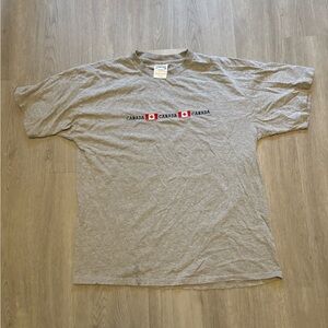 Gray Canada Graphic Tee Mens XL